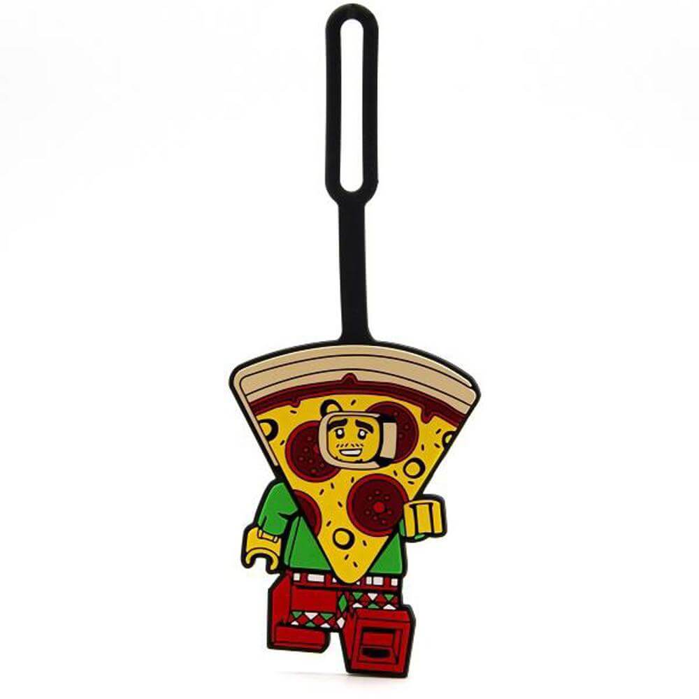 Lego Bag Tag Pizza Guy